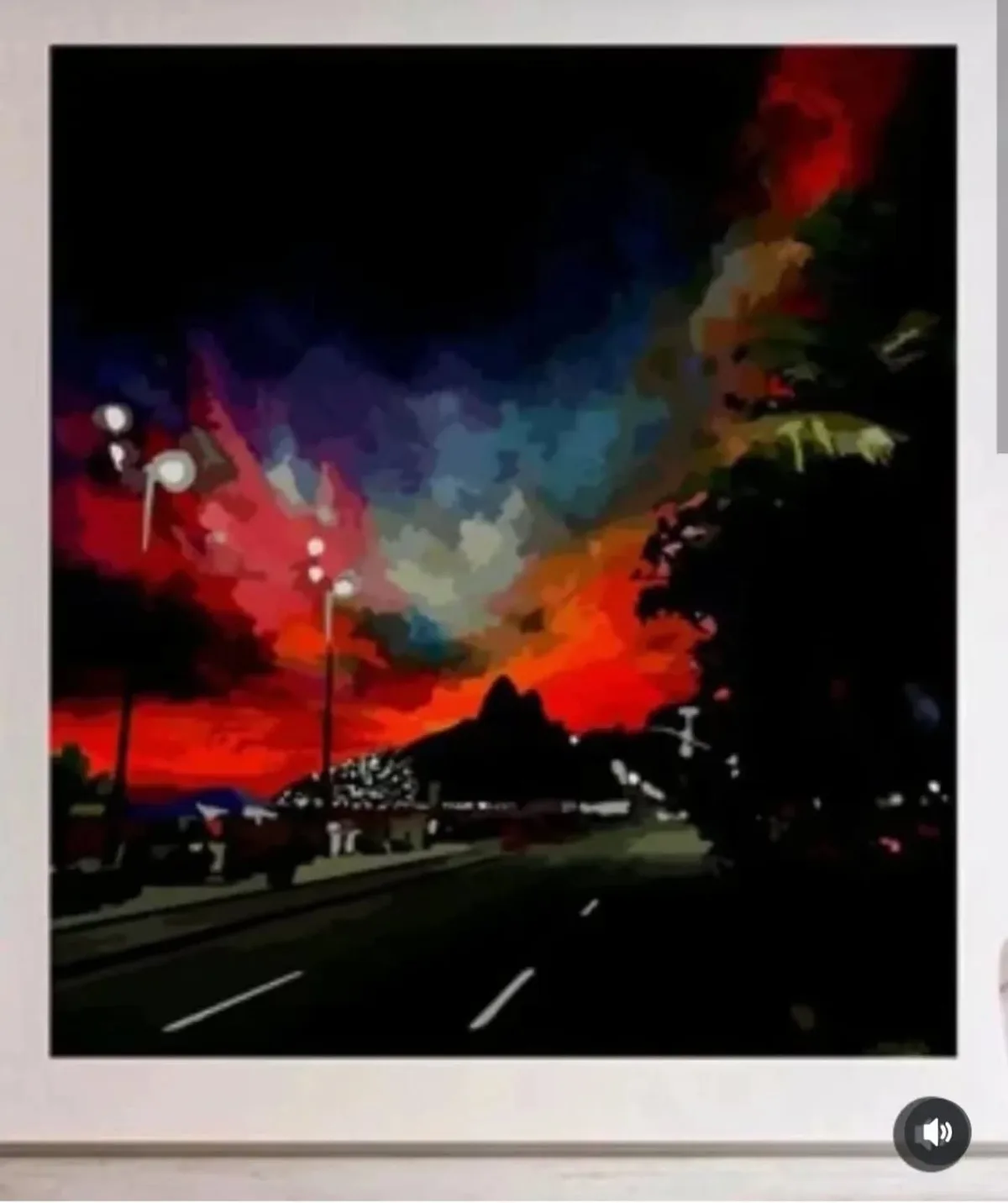 Estrada à noite