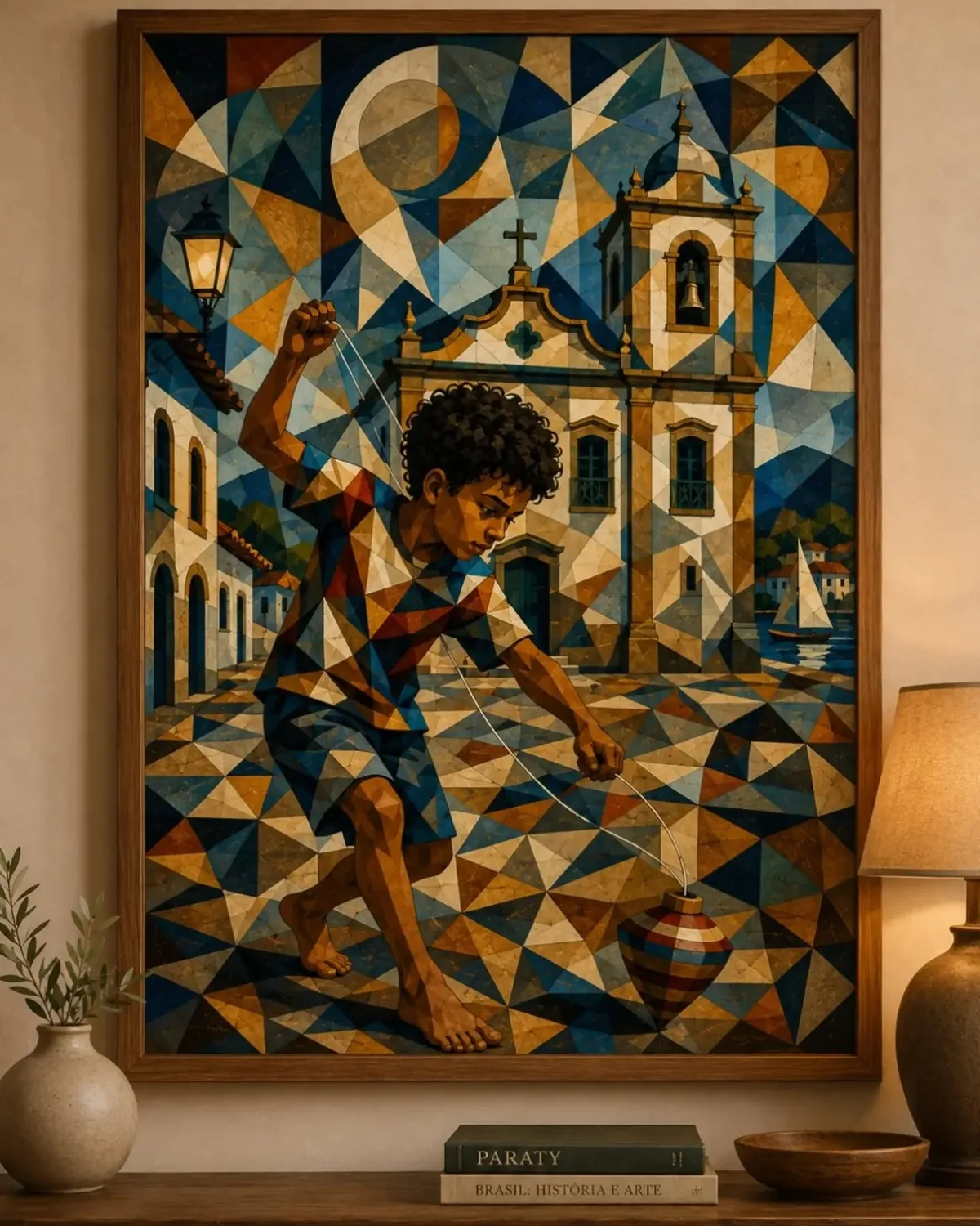 O menino e a igreja